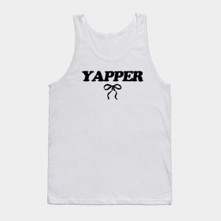 Yapper Y2k Tee, Y2K Slogan Shirt, Coquette Aesthetic Tank Top